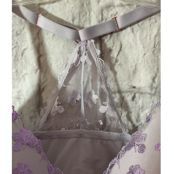 New VS Body By Victoria 38 G Lavender Lace Underwire Victoria’s Secret - Picture 4 of 6